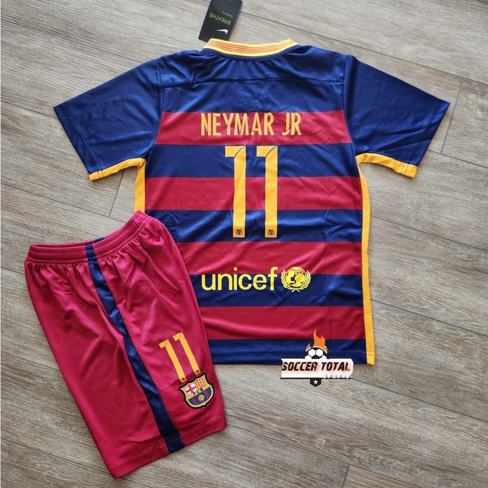 Barcelona FC Retro set Kids Neymar Jr 11